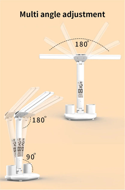Lampe de bureau LED tactile rechargeable | Pliable