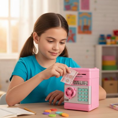 Coffre fort enfant