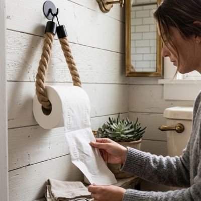 Porte papier toilette 